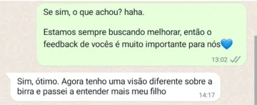 Depoimento de professora