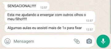 Depoimento de professora